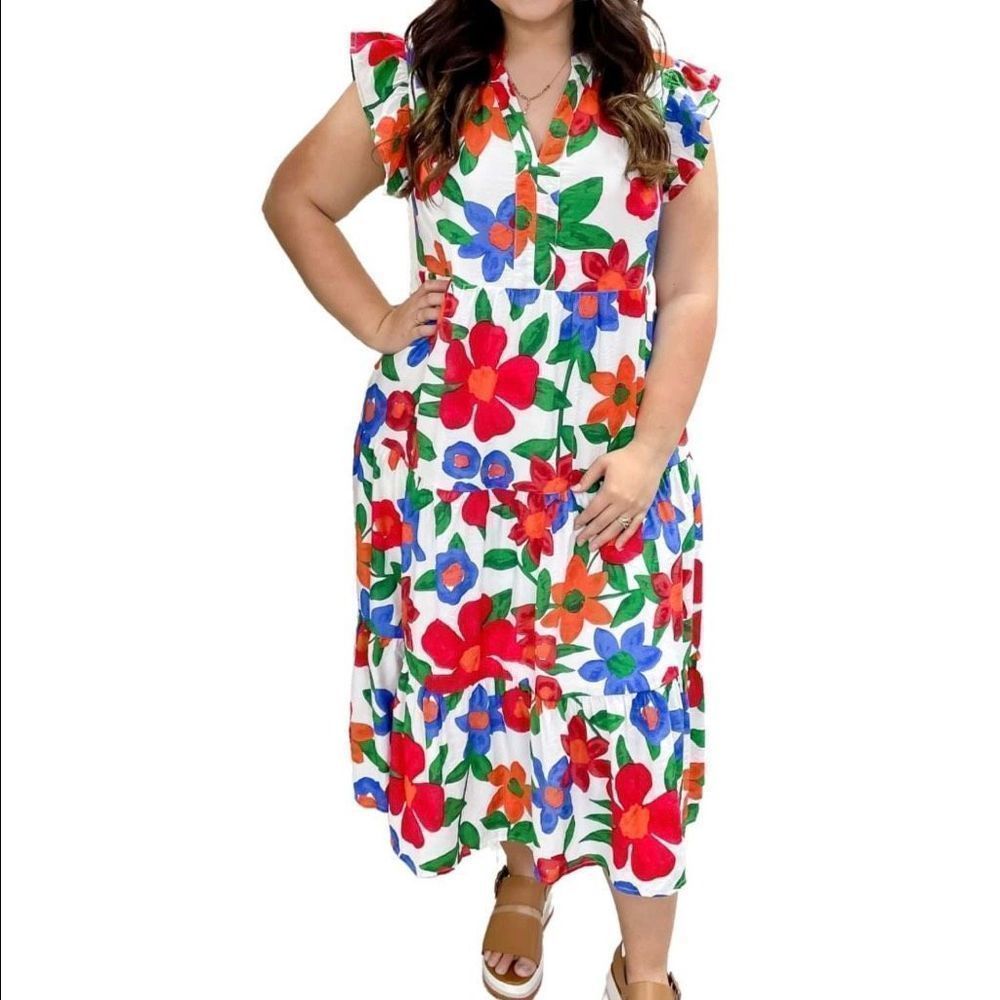 Entro Floral Dress